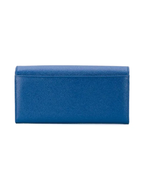 dolce and gabbana blue wallet