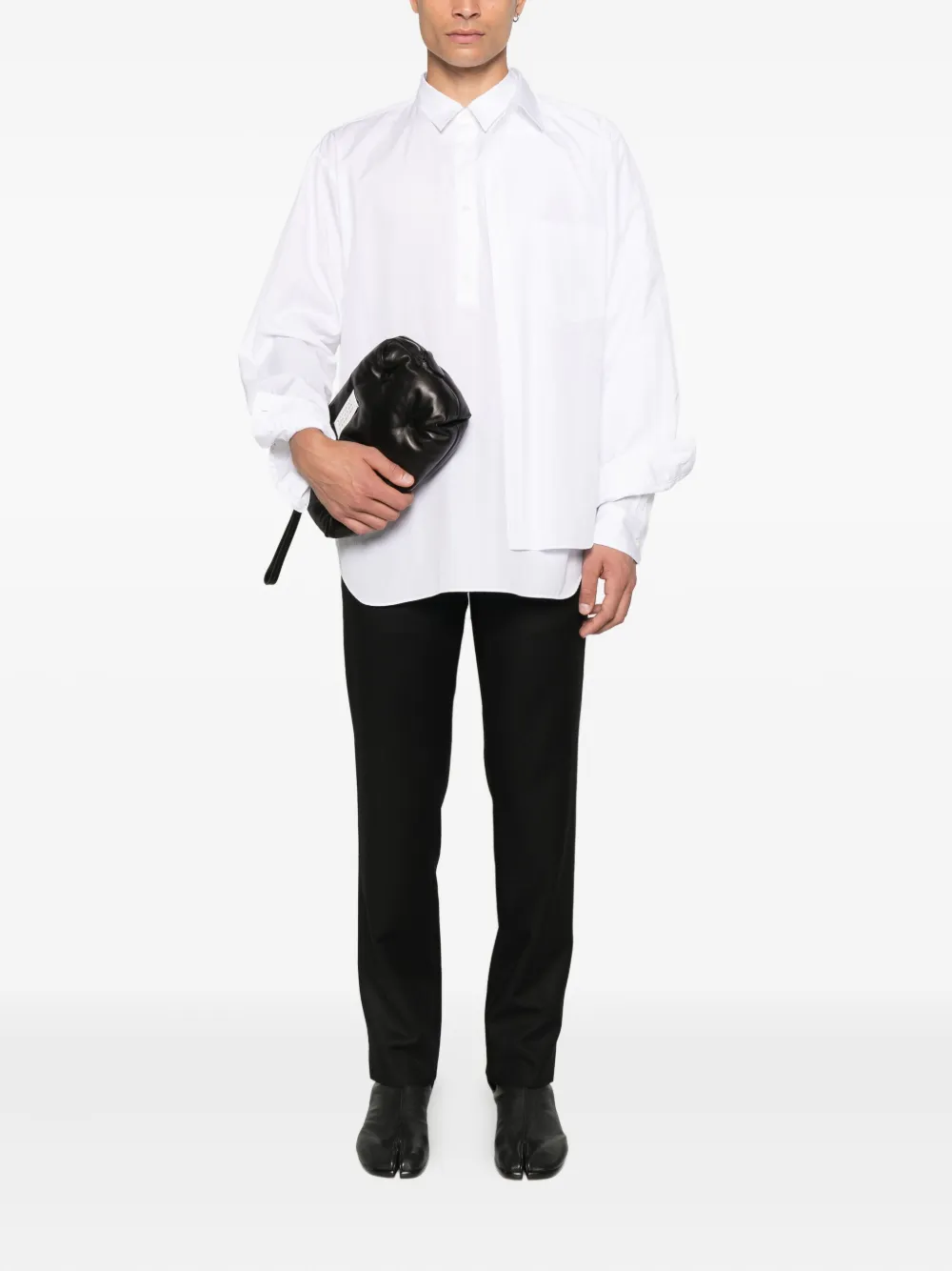 Maison Margiela drawstring tailored trousers | Pantalones rectos y con corte regular | Image 2