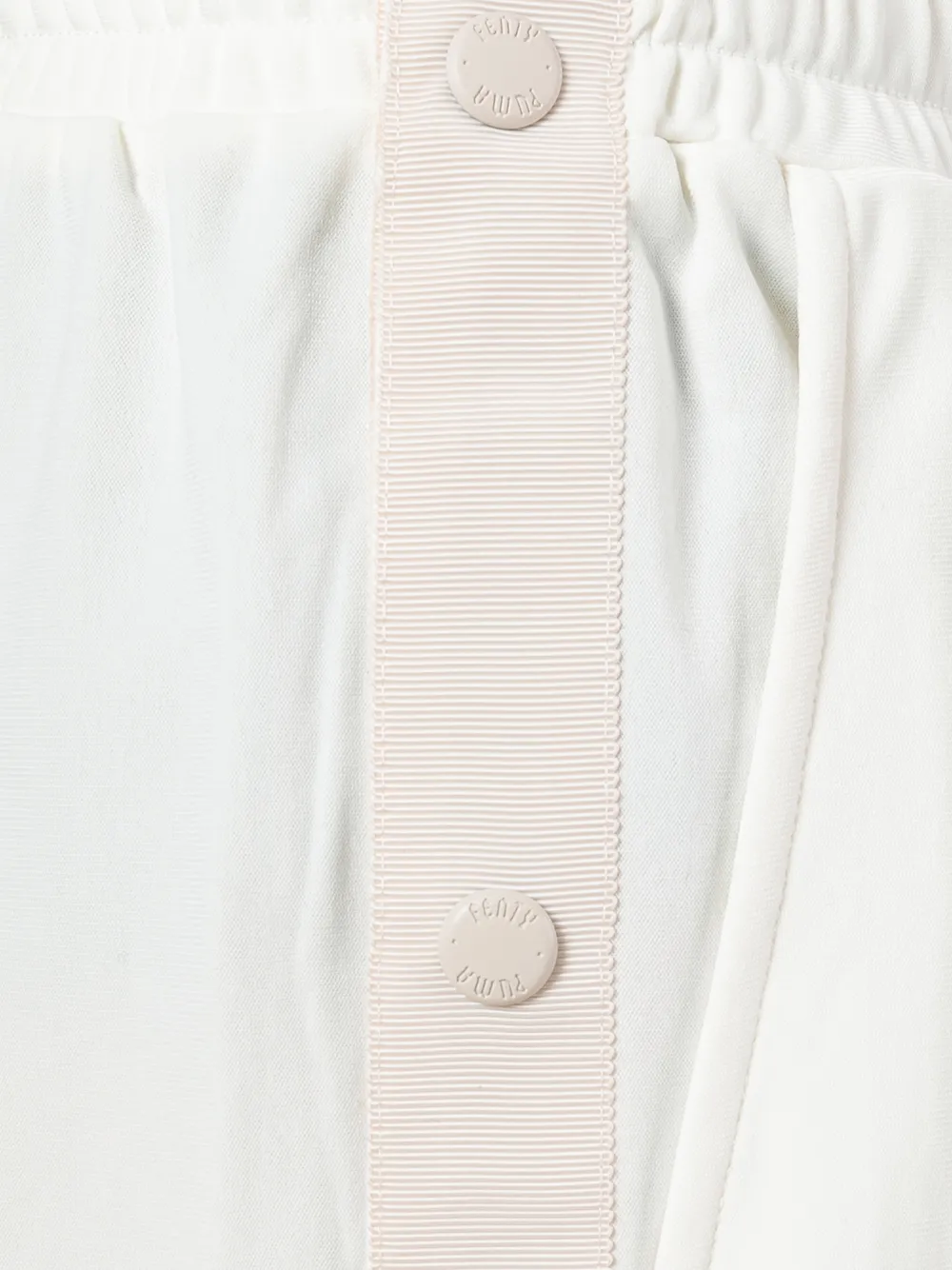 PUMA side button track pants Beige