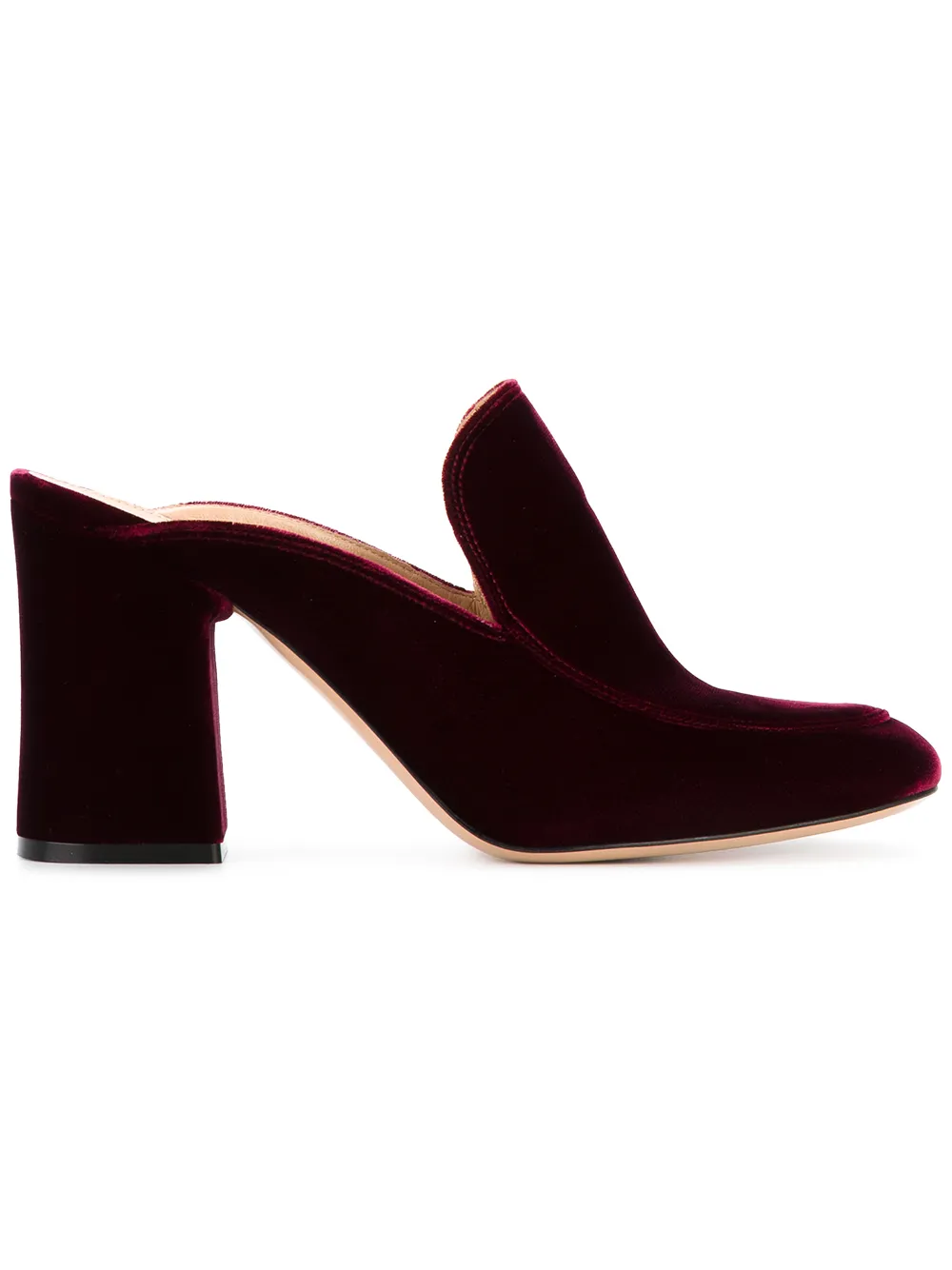 Gianvito Rossi Mule Con Tacco a Blocco - Tendenza classica, vale la pena avere Gianvito Rossi Mule Con Tacco a Blocco - Tendenza classica, vale la pena avere
