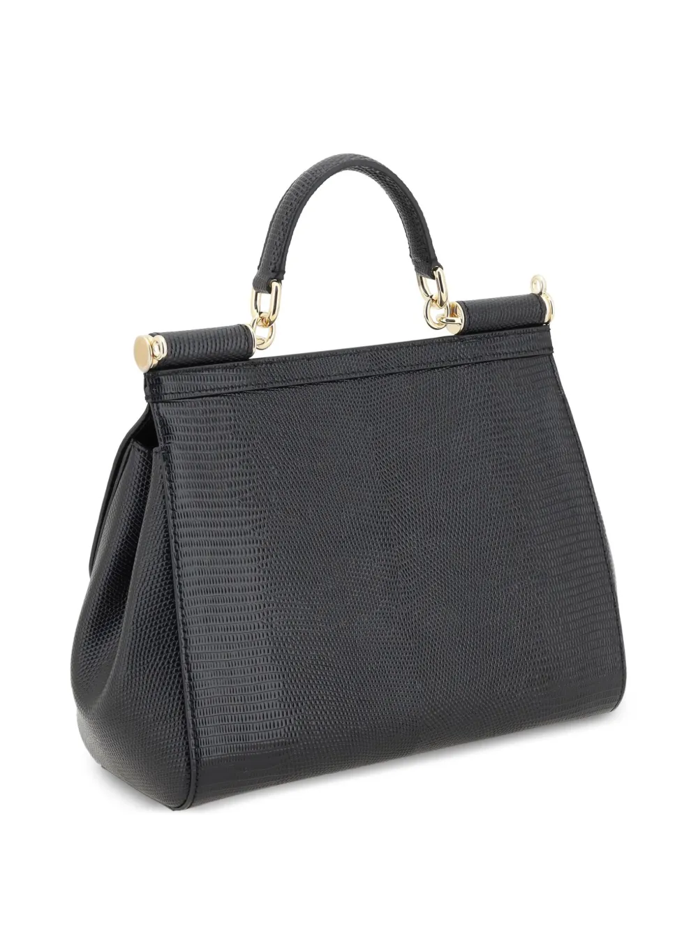 Dolce & Gabbana large Sicily iguana-print top-handle bag | Image 2