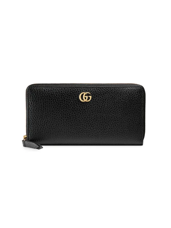 gucci wallet with zipper