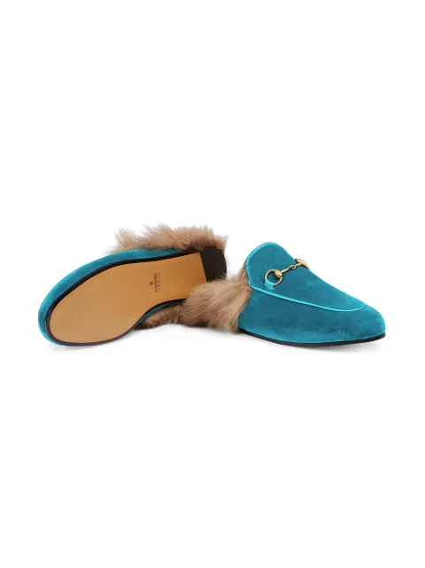 Gucci Slipper Princetown In Velluto - Farfetch