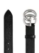 Image 2 of Gucci Leather belt with double G buckle