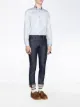 Bild 2 von Gucci Dunkelblaue Jeans mit abgeschrägtem Bein und Webstreifen