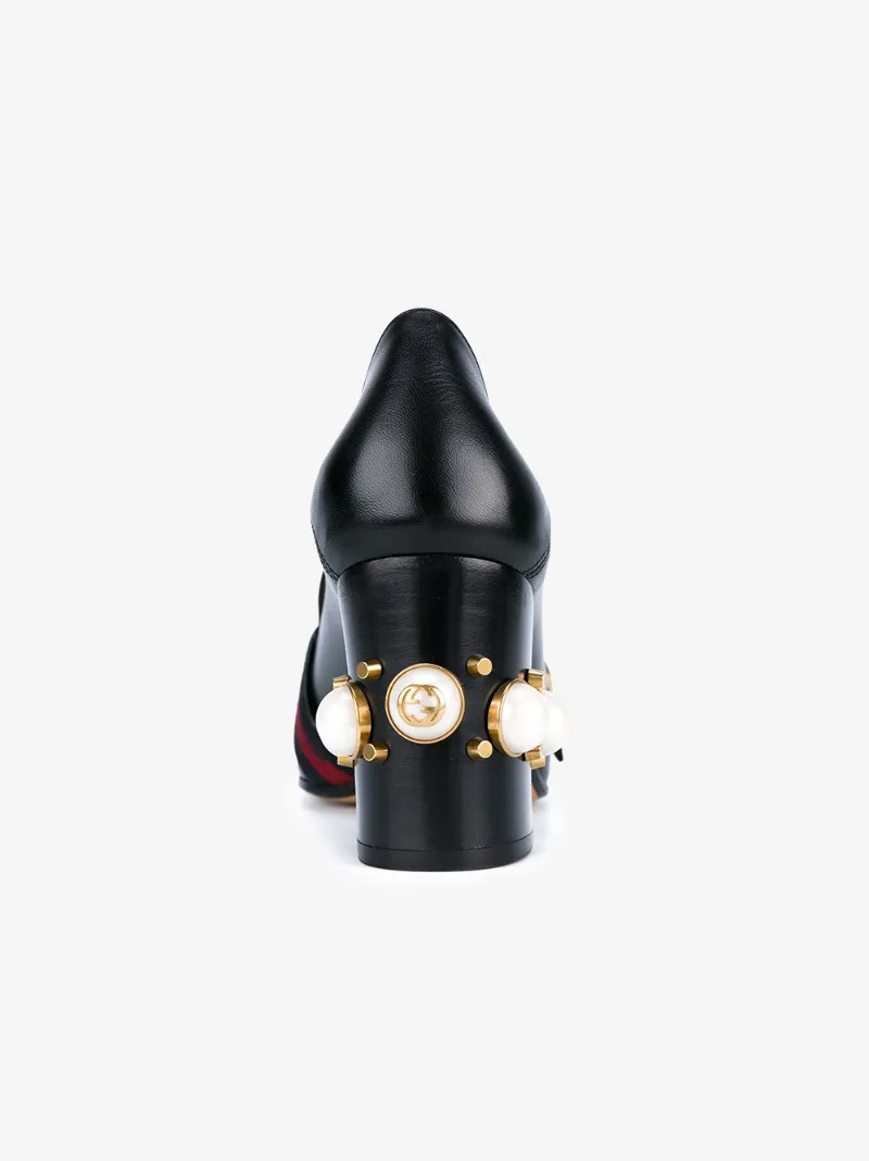 gucci peyton pearl pump