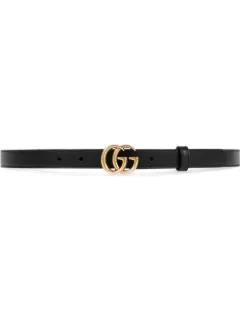 gucci black double g belt