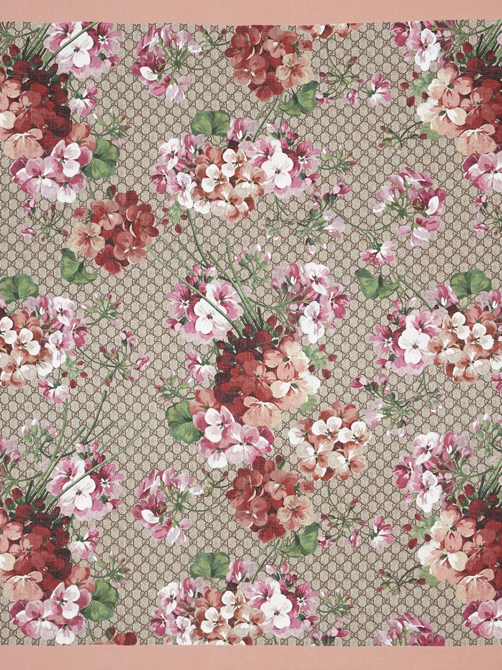 фото Gucci шаль с рисунком 'Blooms'