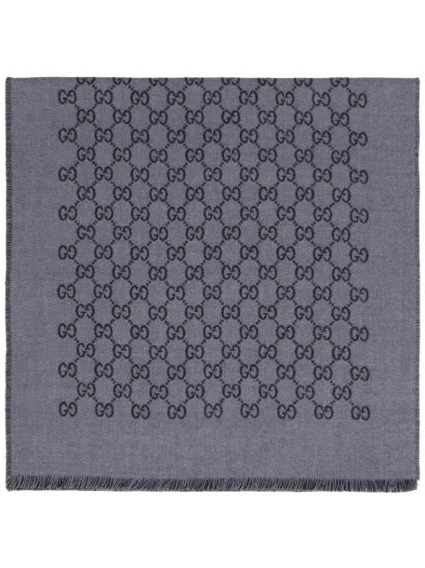 Gucci GG Supreme jacquard scarf