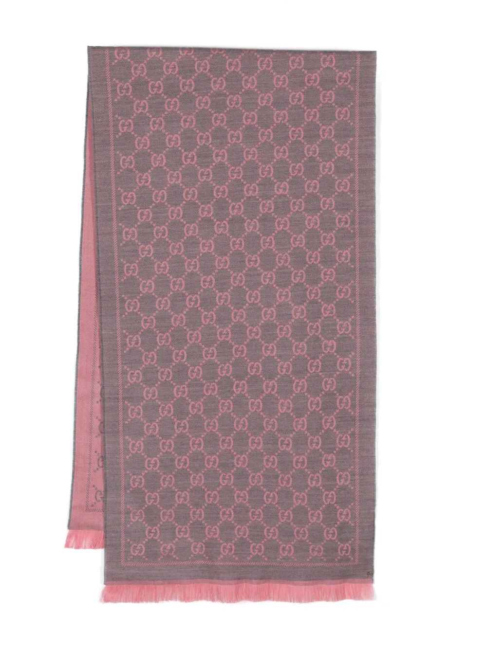 Gucci GG Jacquard Wool Scarf - Farfetch