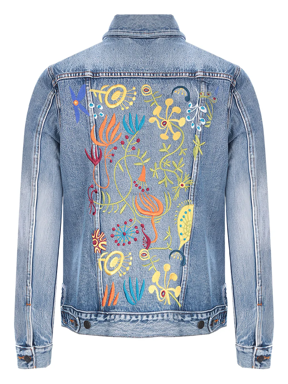 Levi's boyfriend trucker jacket Blauw