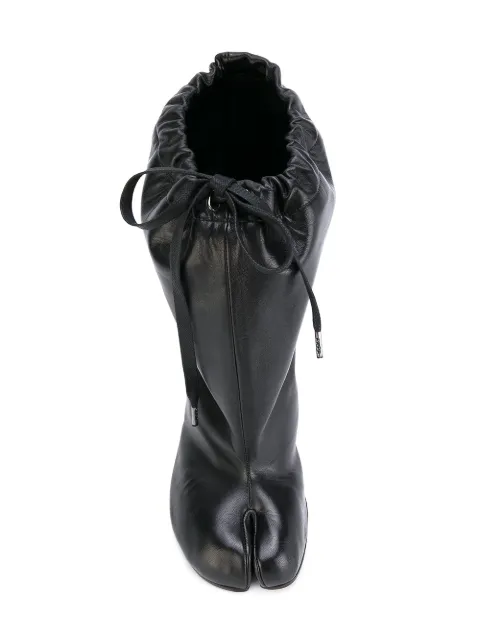 maison margiela drawstring ankle boots