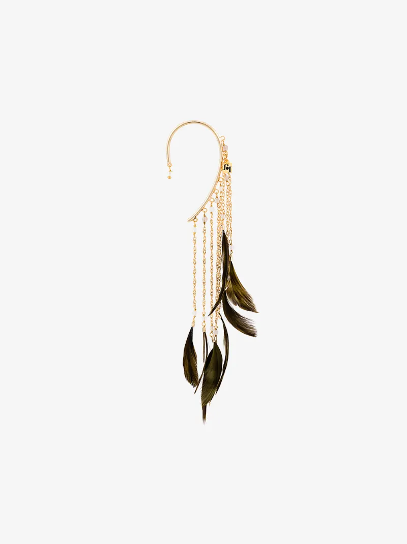 Rosantica Selva feather ear cuff
