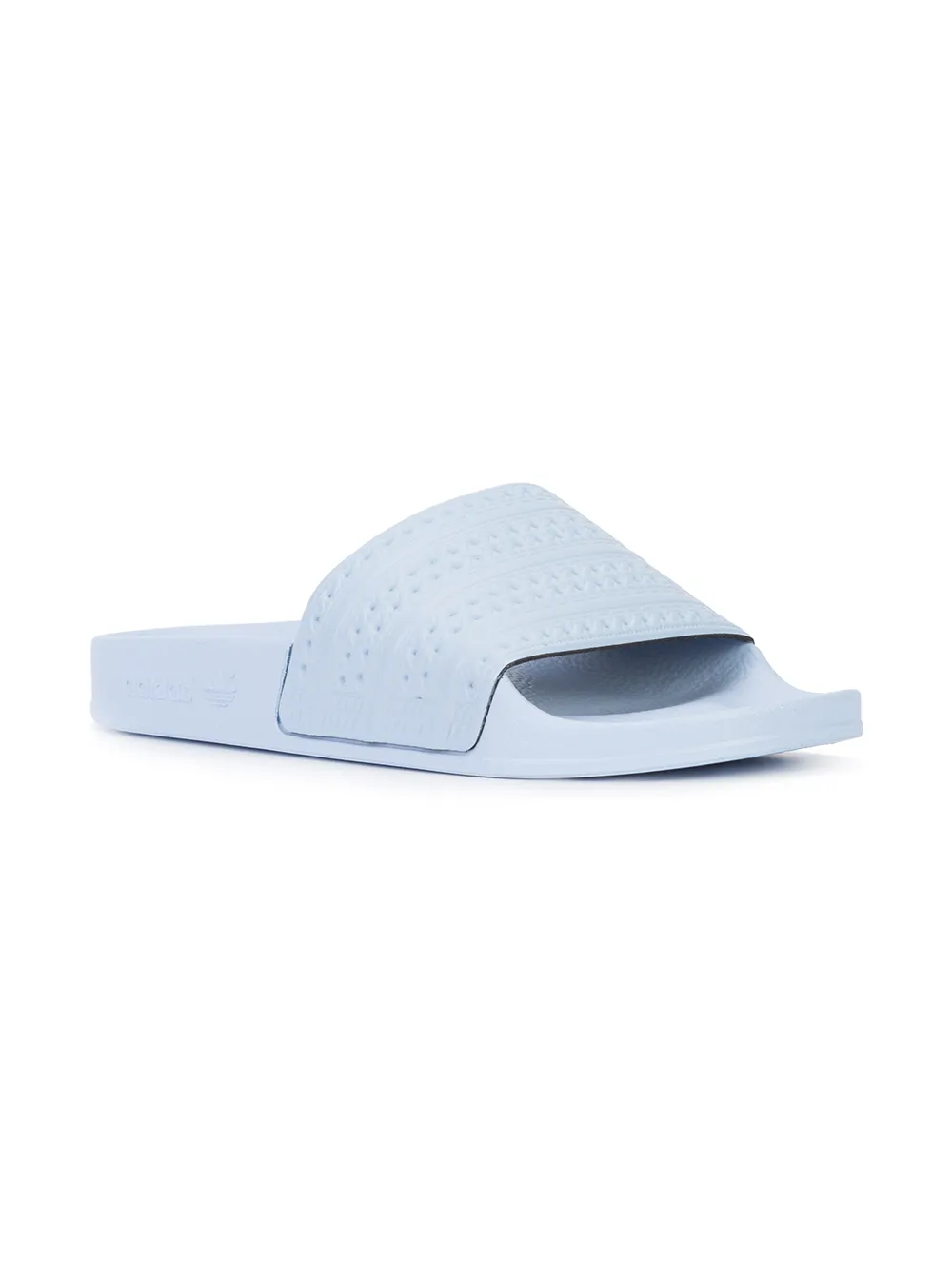 adidas Adilette perforated slides Blue