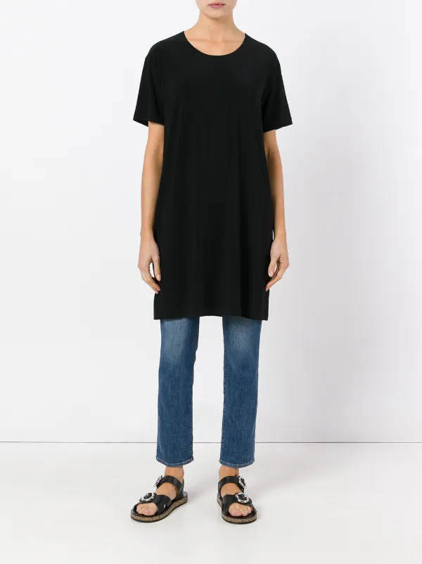 NORMA KAMALI 売れ筋商品|||ノーマカマリ Tシャツ トップス レディース T-shirts Black Shoulder pad jersey top in black - Norma Kamali | Mytheresa