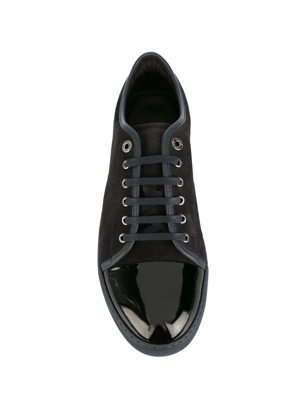  Lanvin Dbb1 Toe-capped Sneakers - Blue 
