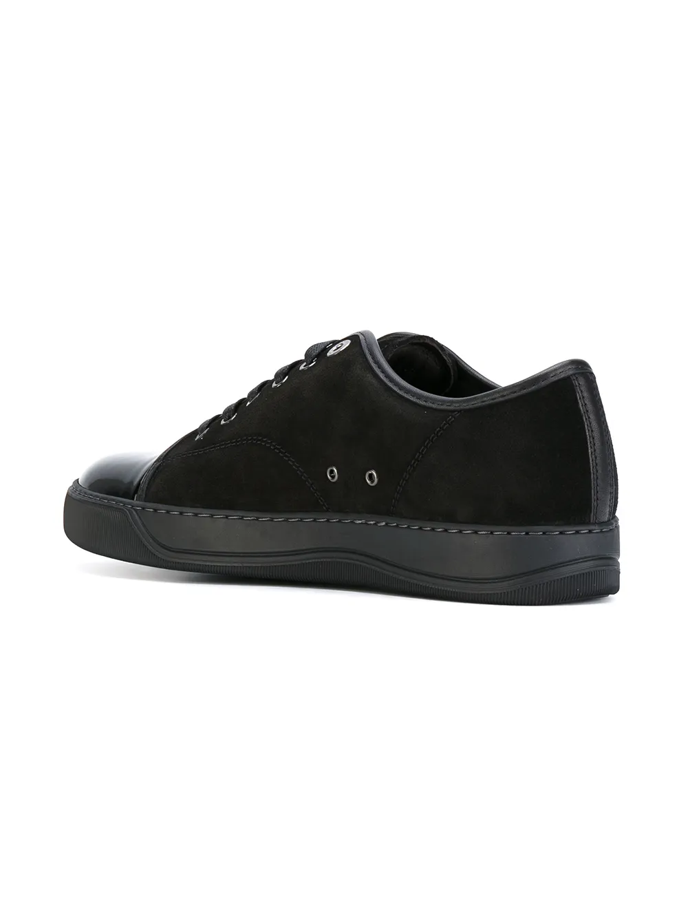 Lanvin patent sale cap toe sneakers