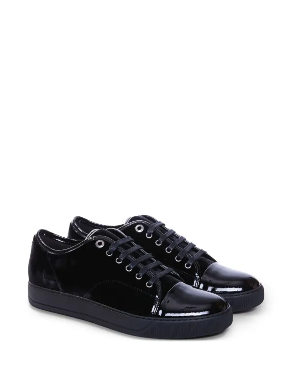 Lanvin Sneakers Con Punta Lucida Nero FARFETCH IT