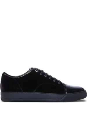 Lanvin Flash-X Panelled Mesh Sneakers | Black | FARFETCH RO