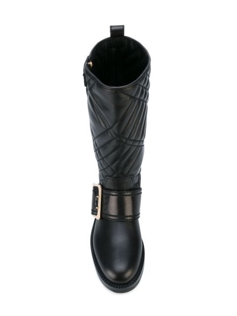 burberry quilted rain boots