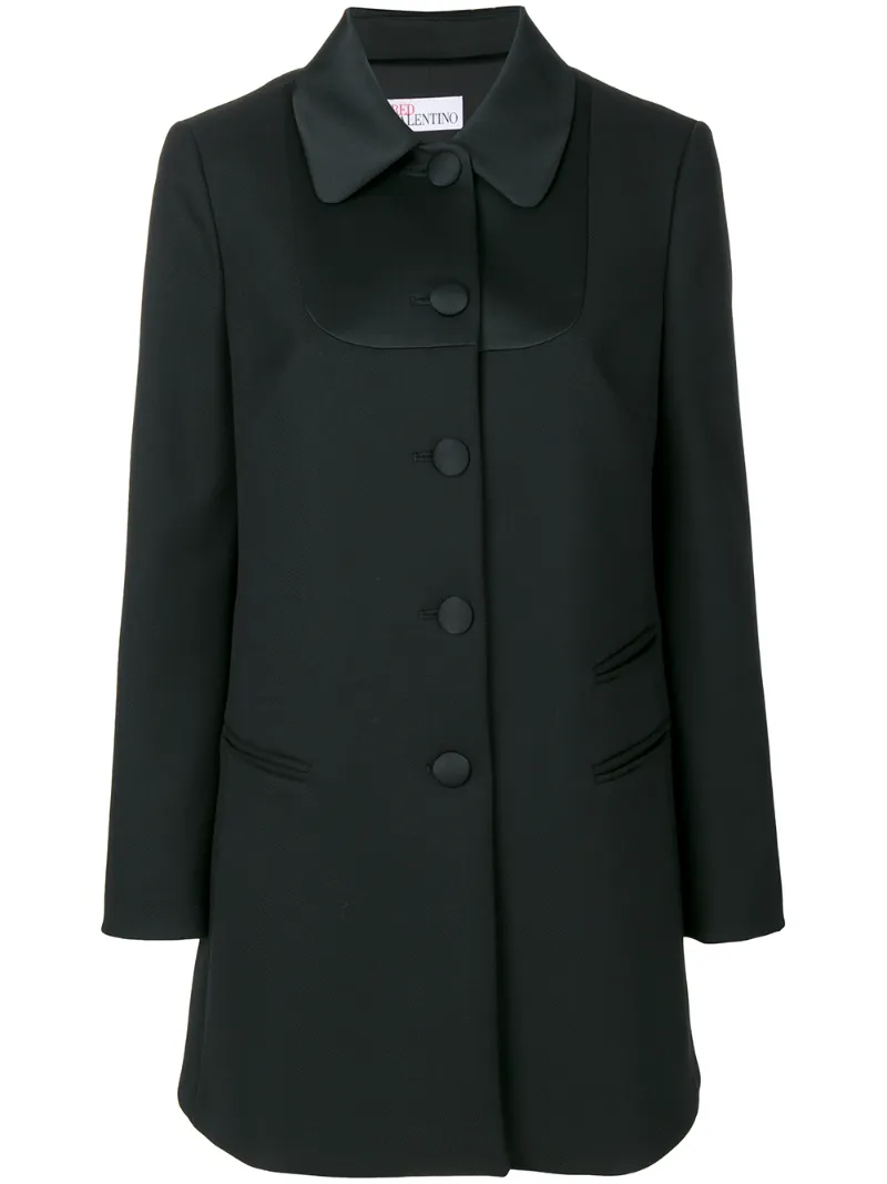 приталенное пальто  Red Valentino