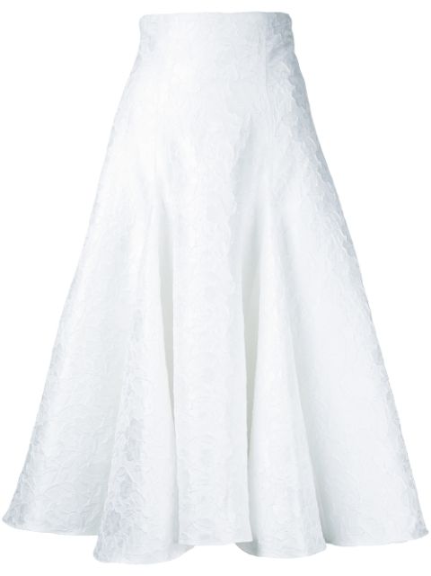 Bambah Snowflake midi skirt