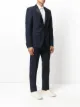 Givenchy contrast lapel two piece suit