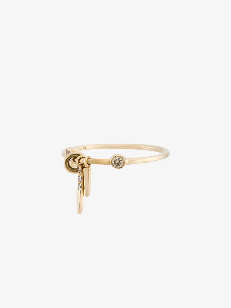 Xiao Wang 'gravity' charm ring