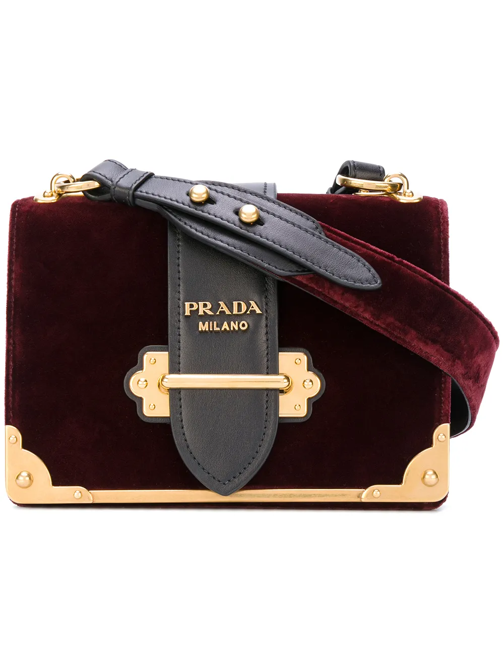 prada mini cahier bag