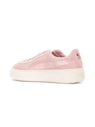 puma pink platform sneakers