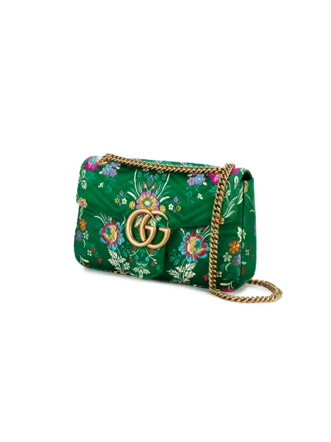 gucci marmont floral bag