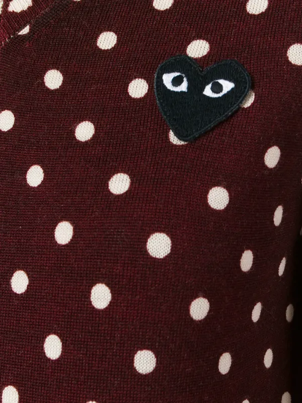 COMME des GARÇONS HOMME ドット柄セーター S Comme Des Garçons Play ドット柄 セーター 通販 - FARFETCH