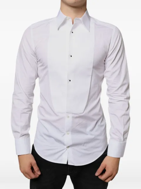 Dolce & Gabbana plastron shirt