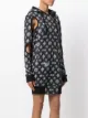 KTZ logo embroidered sweater dress