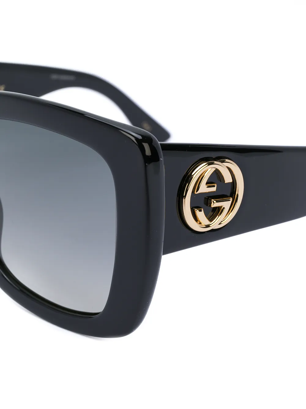 фото Gucci eyewear солнцезащитные очки в квадратной оправе