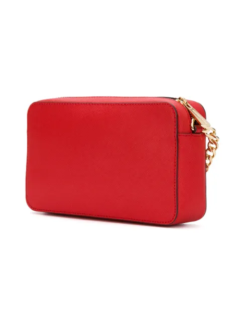 michael kors red chain bag