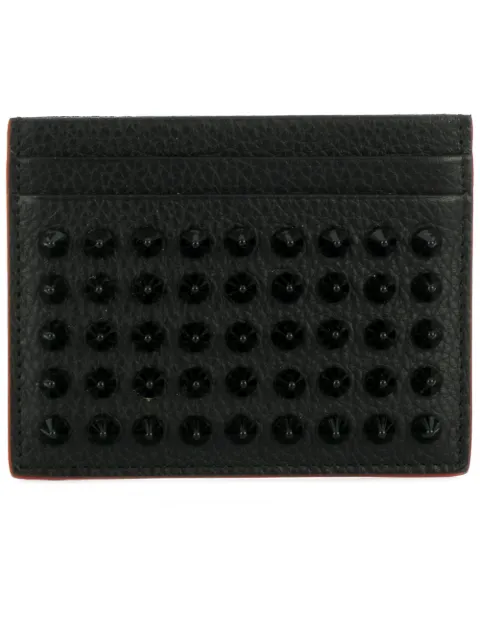 Christian Louboutin studded cardholder