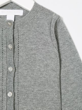 burberry kids cardigan