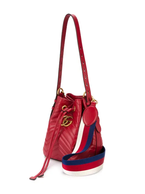 GUCCI GG Marmont quilted bucket bag