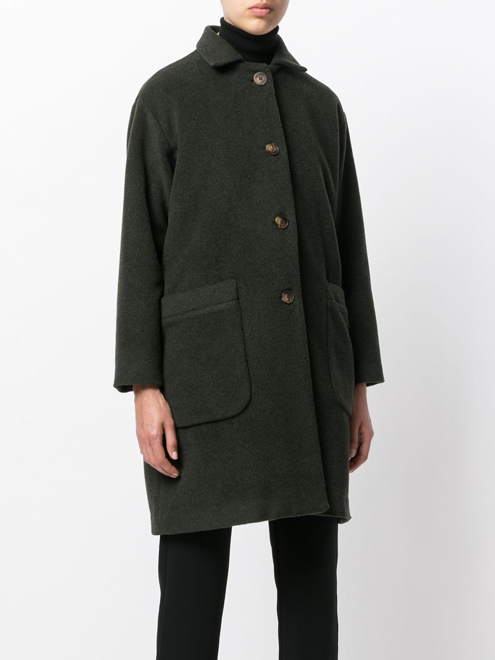 patch pocket coat