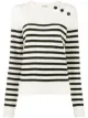 yves saint laurent white jumper