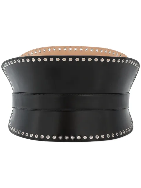 Alexander McQueen studded corset belt 