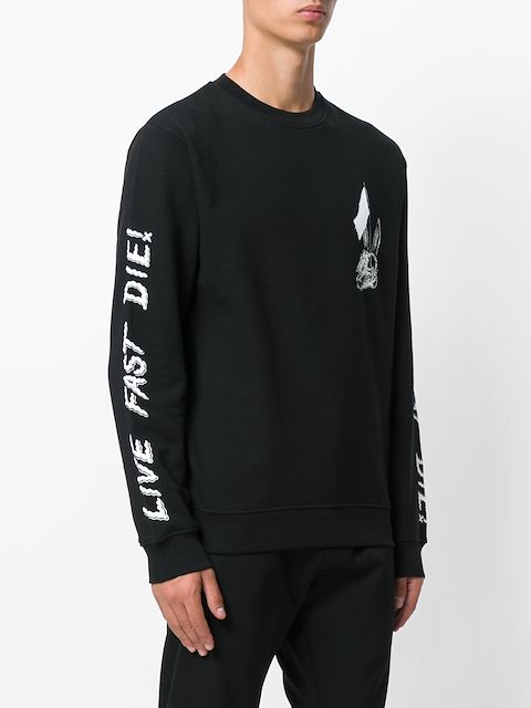 alexander mcqueen black sweatshirt