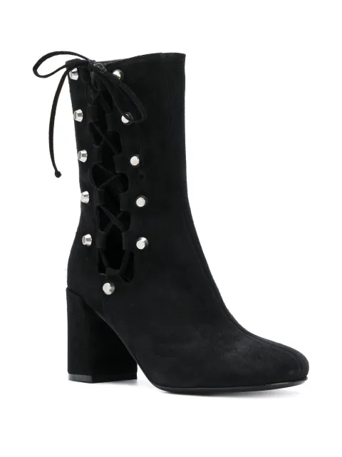alexander mcqueen lace up boot