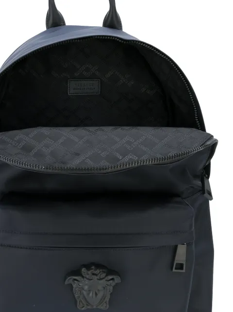 versace backpack navy blue