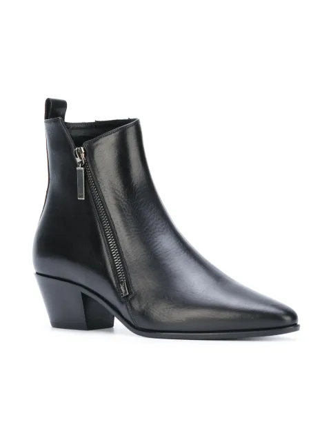 saint laurent zip boots