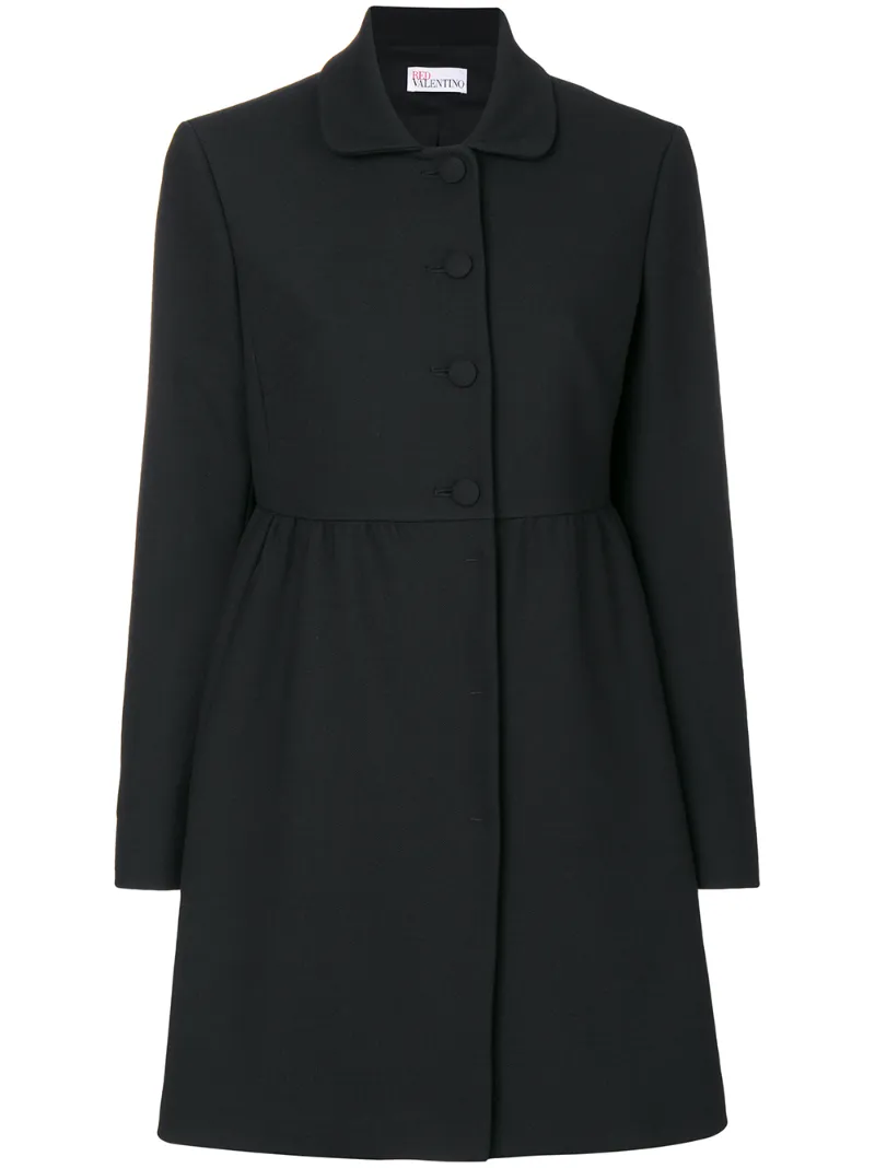 пальто с присборенной деталью Red Valentino