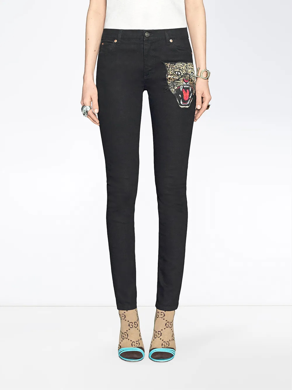 gucci cat pants