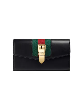 sylvie leather continental wallet