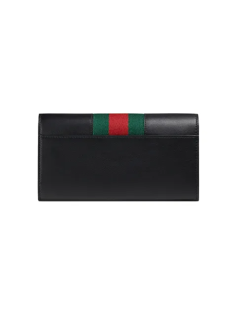 sylvie leather continental wallet